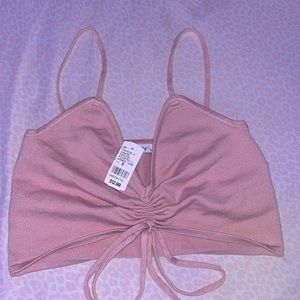 Pink Crop Top